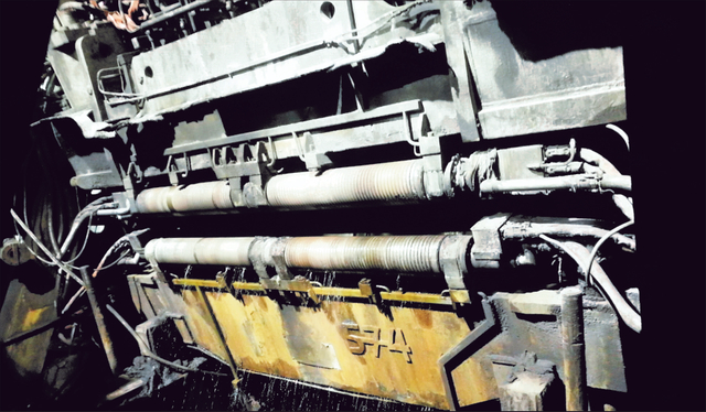 Agitateur électromagnétique en rouleau pour équipement métallurgique de conception optimale pour l'acier de coulée continue