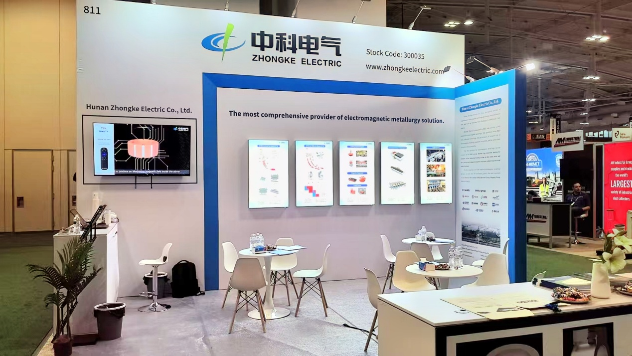 Hunan Zhongke Electric pr&eacute;sente des solutions &eacute;lectromagn&eacute;tiques innovantes &agrave; Aistech 2025 &agrave; Nashville