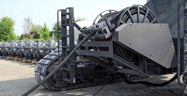 Bobine de câble motorisé